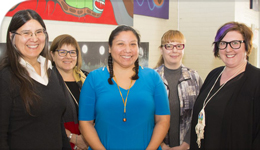 Photo of Indigenous Research Ethics Workshop organizers | 2018-05-17